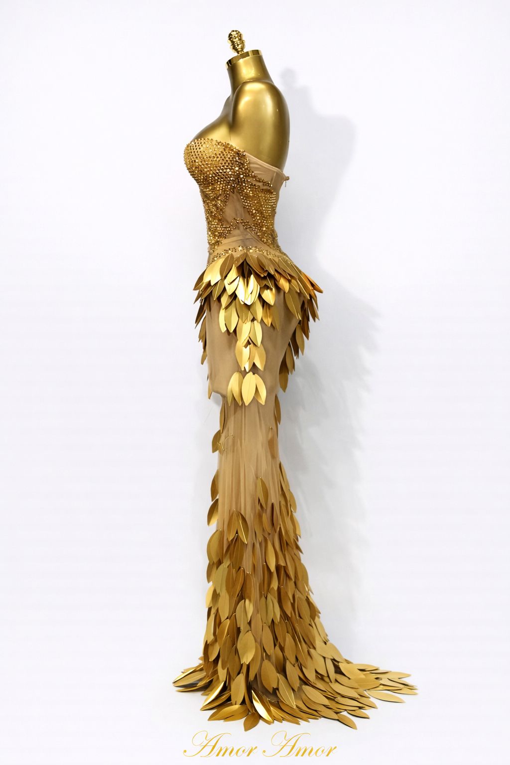 Vestido Golden Goddess