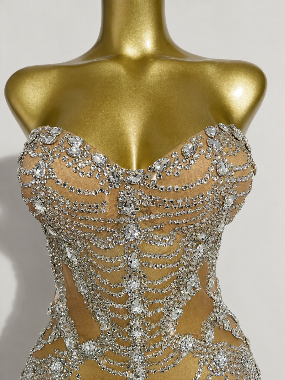 Vestido Corset Élite Crystal