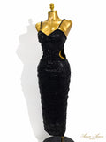 Vestido Noir Éclat