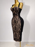 VESTIDO ENCAJE NOIR