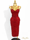 VESTIDO ADECUADO PARA CUALQUIER EVENTO DE NOCHE 
MAXI LARGO ,TELA ELÁSTICA NO RÍGIDA