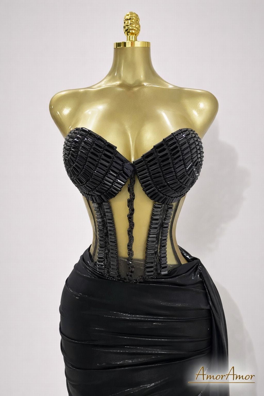 Conjunto Noir Crystal