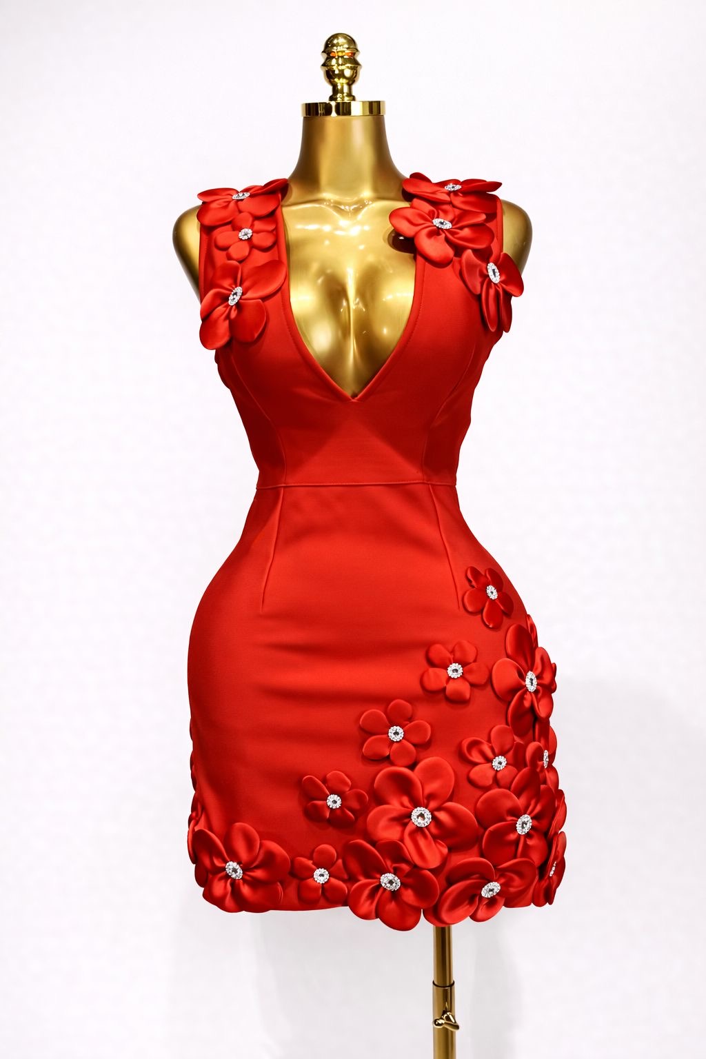 Vestido Scarlet Bloom