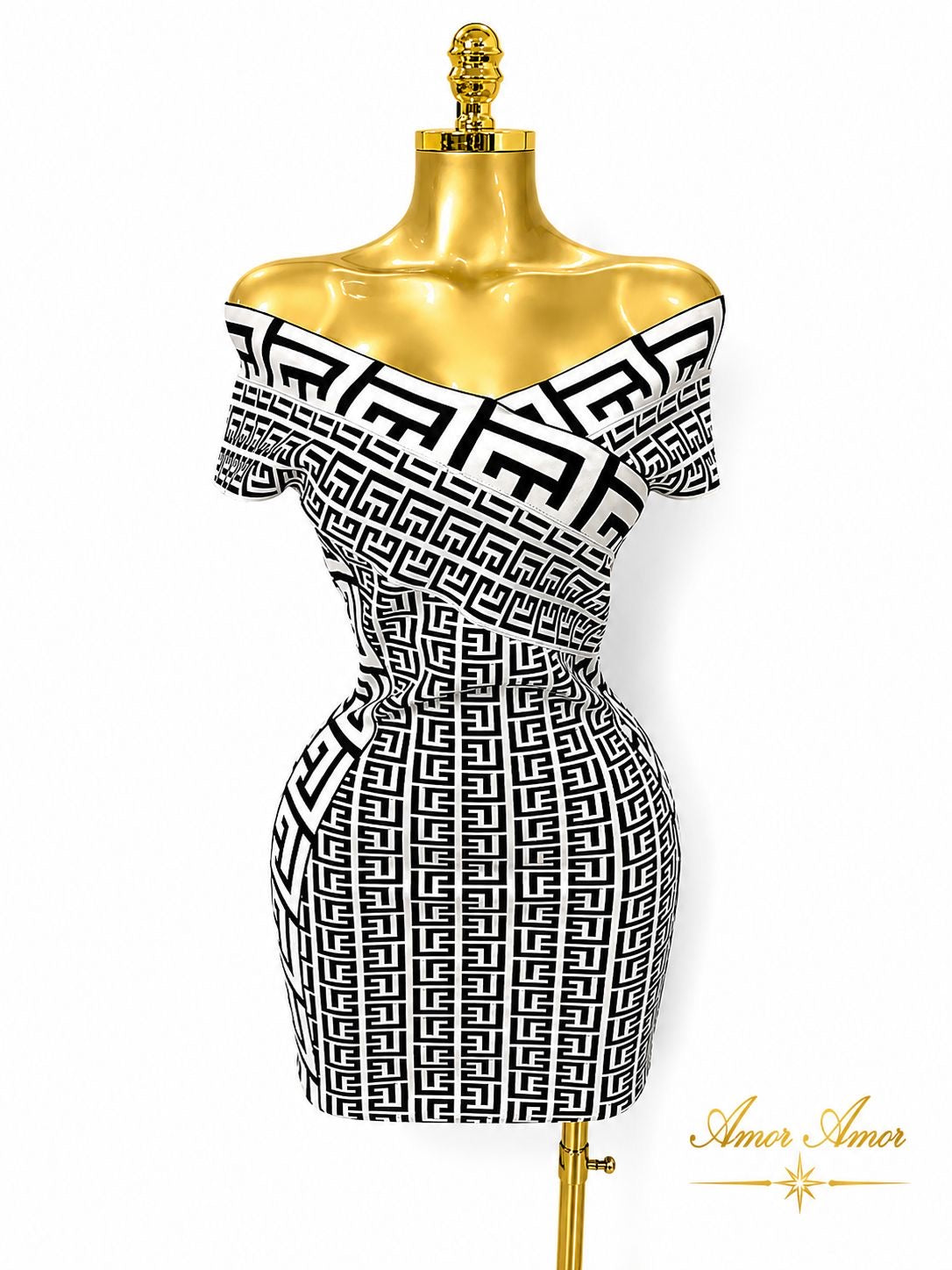 VESTIDO TELA BANDAJE, TELA TIPO FAJA, MANGAS CAÍDAS,  VESTIDO CON ALTA VERSATILIDAD