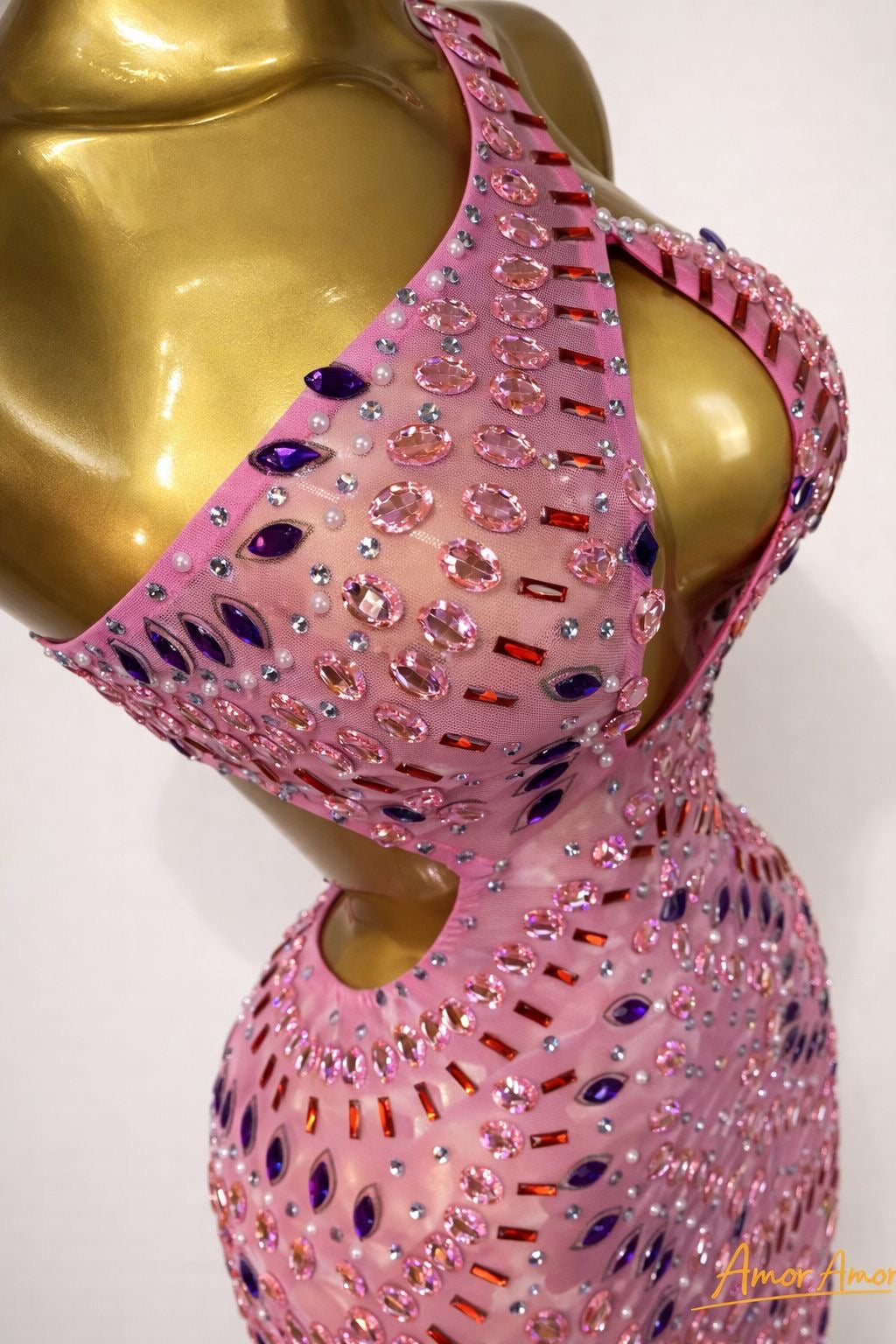 VESTIDO PINK CRYSTAL