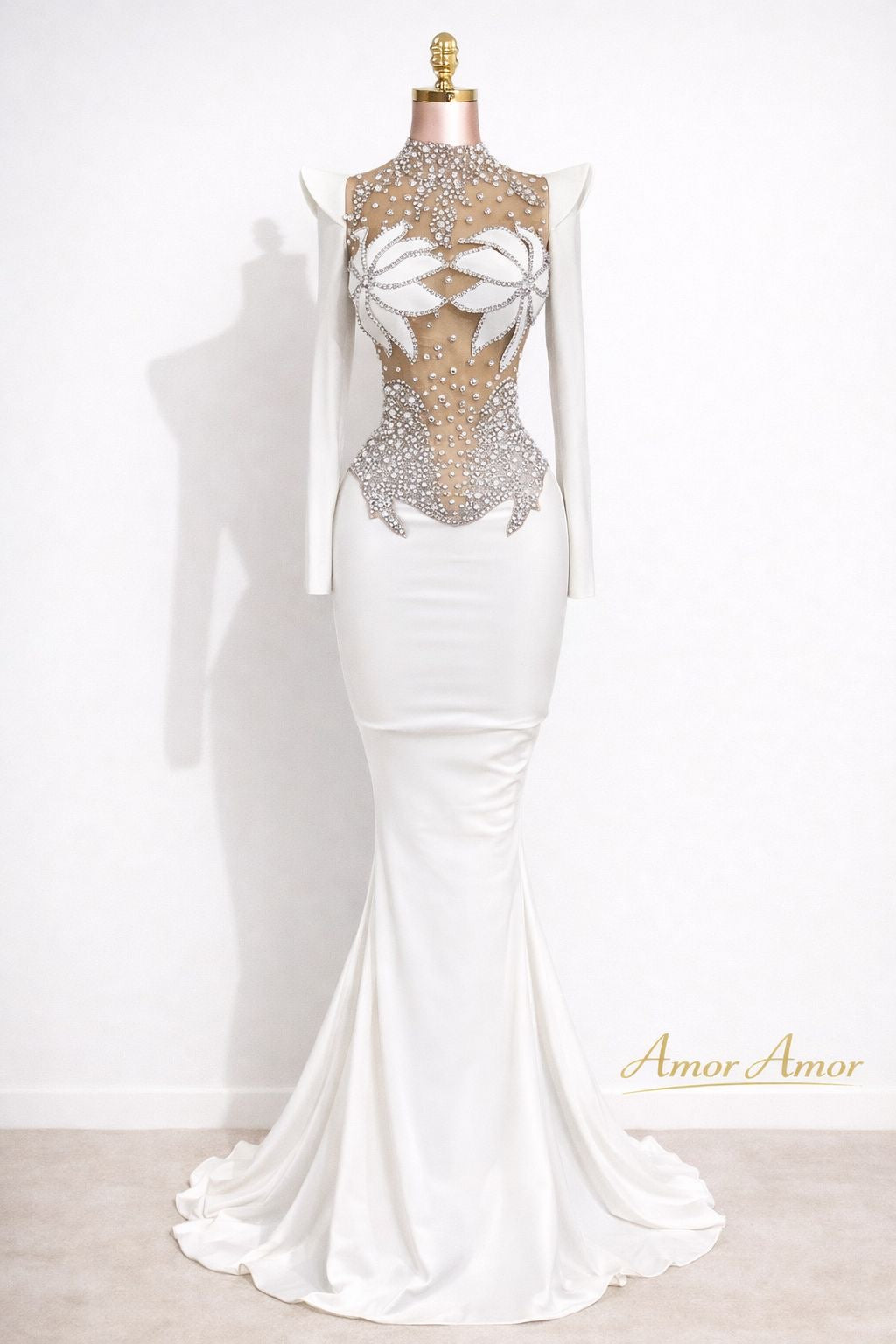Vestido Sirena Crystal