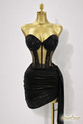 Conjunto Noir Crystal