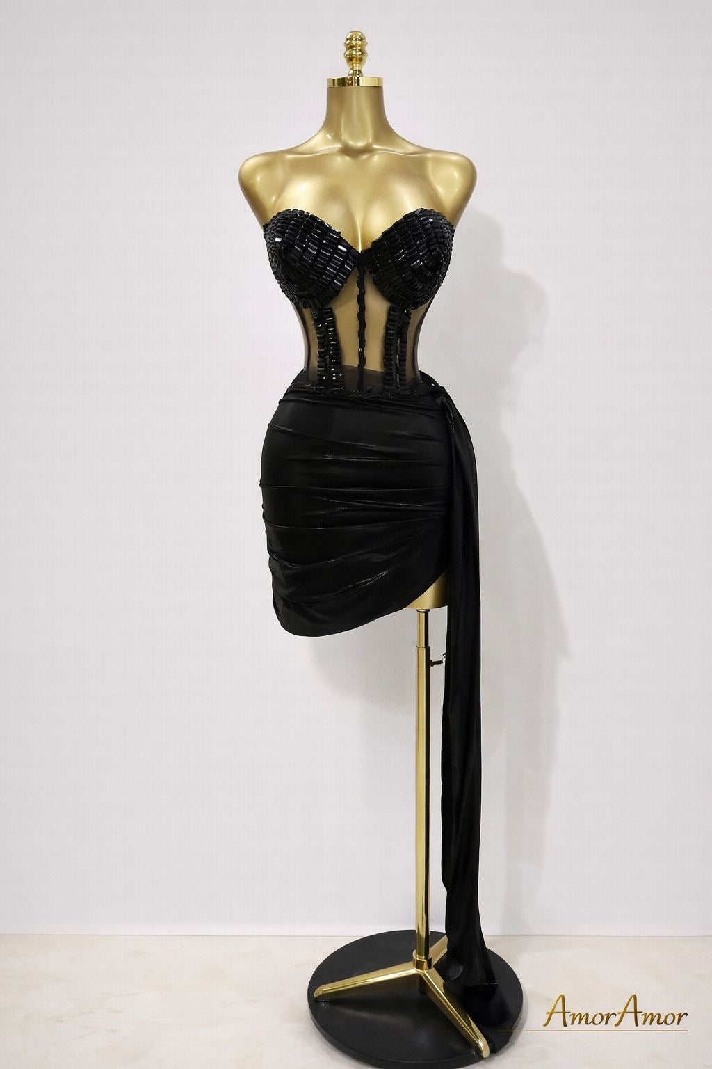 Conjunto Noir Crystal