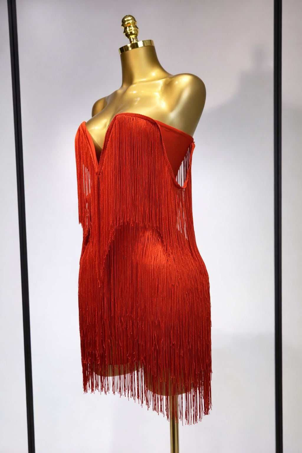Bandaje vestido flecos