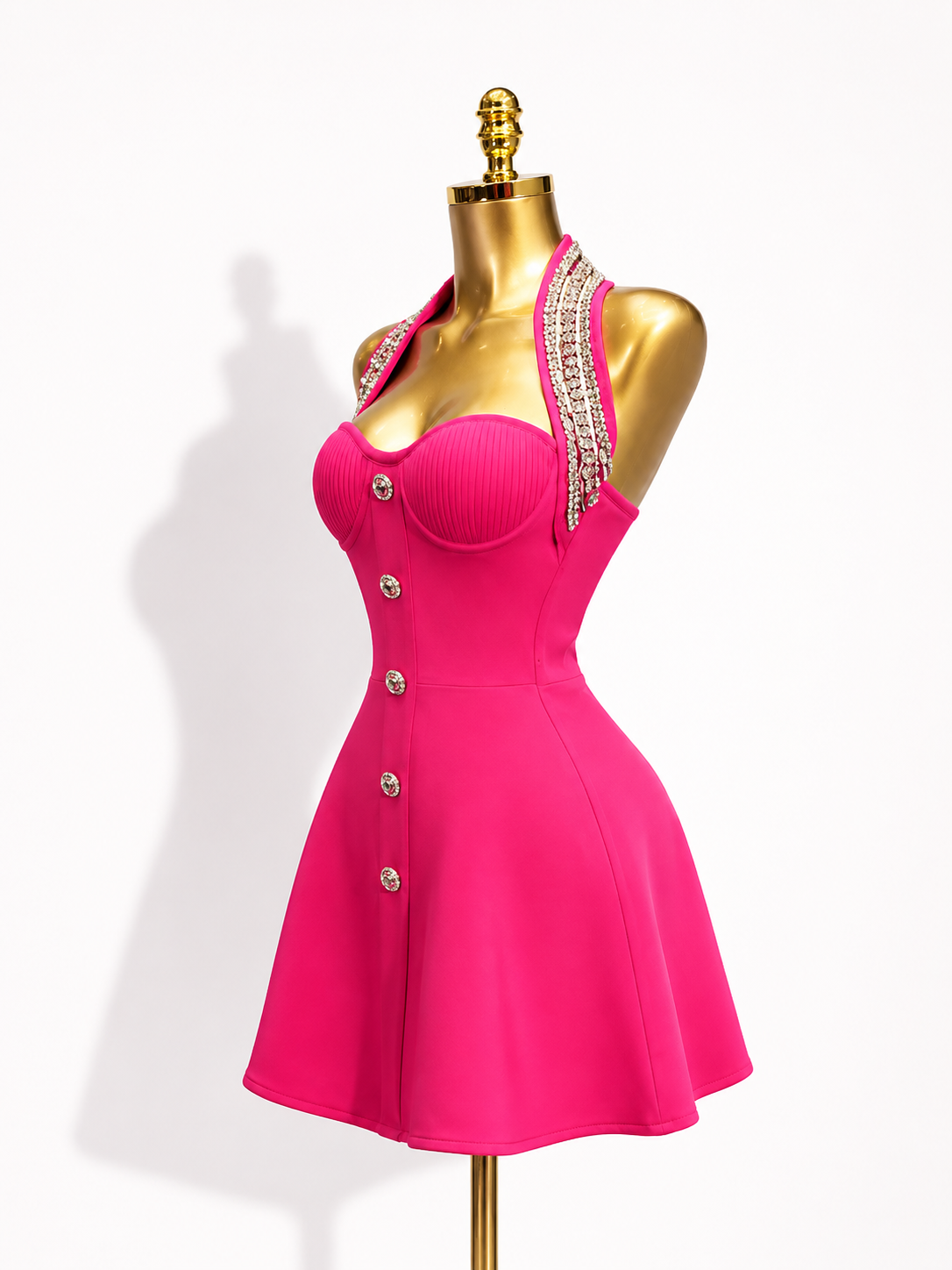 Vestido Rosé Glam