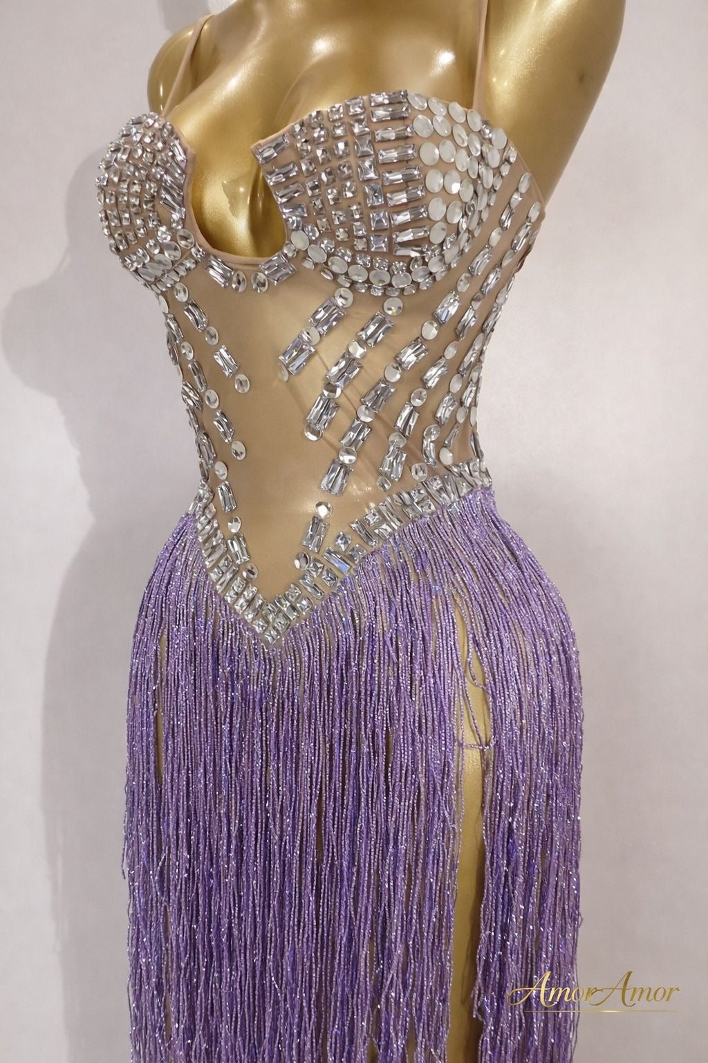 Vestido Aura Lavanda