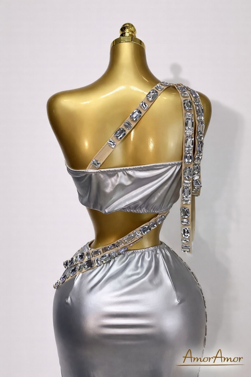 conjunto de dos piezas sin mangas vestidos de fiesta de noche traje para cumpleaños , sesión fotográfica