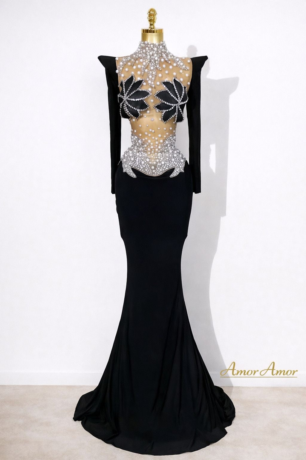 Vestido Sirena Crystal