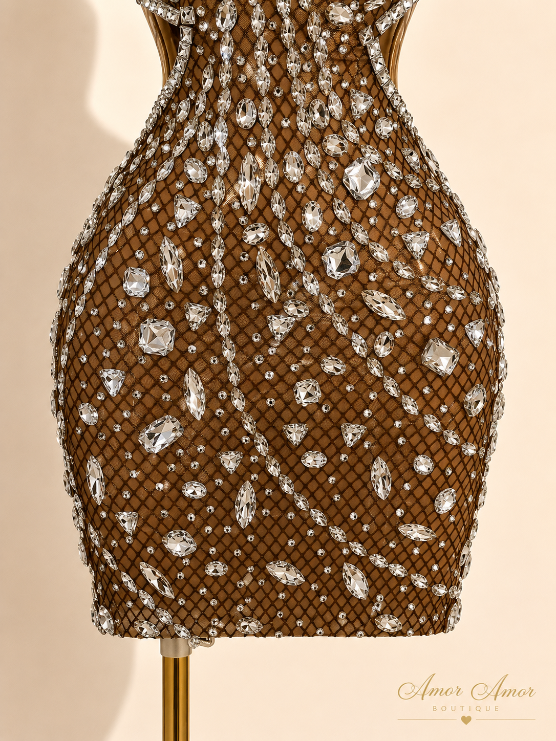 VESTIDO CORAZÓN RUBÍ