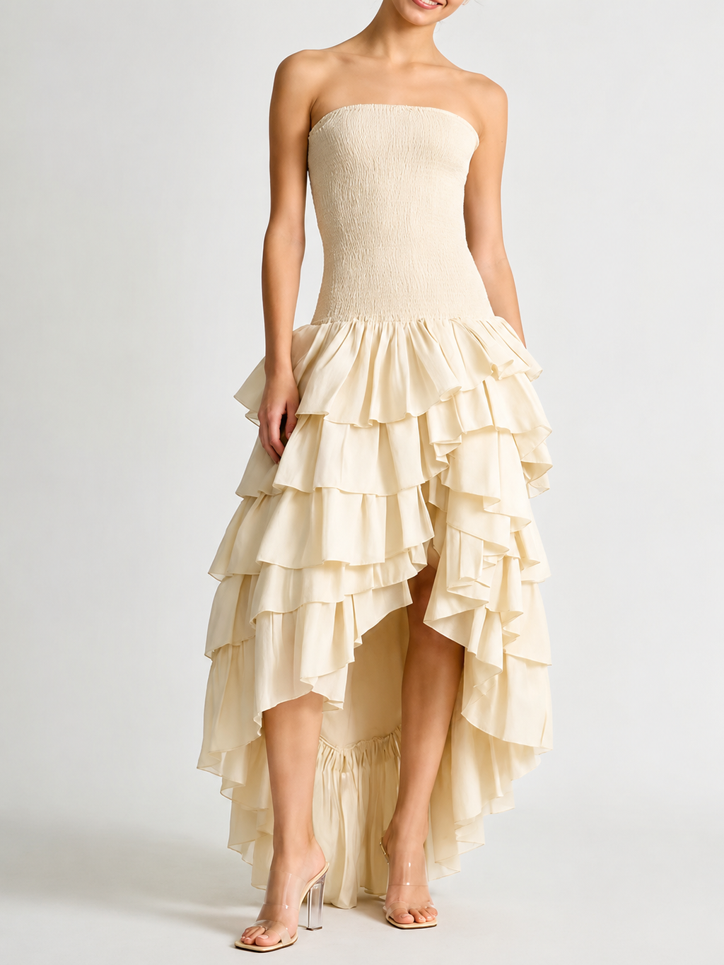 VESTIDO PRINCESA CASCADE