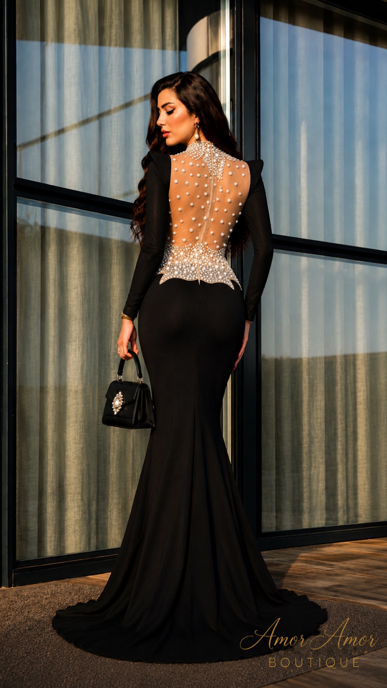 Vestido Sirena Crystal