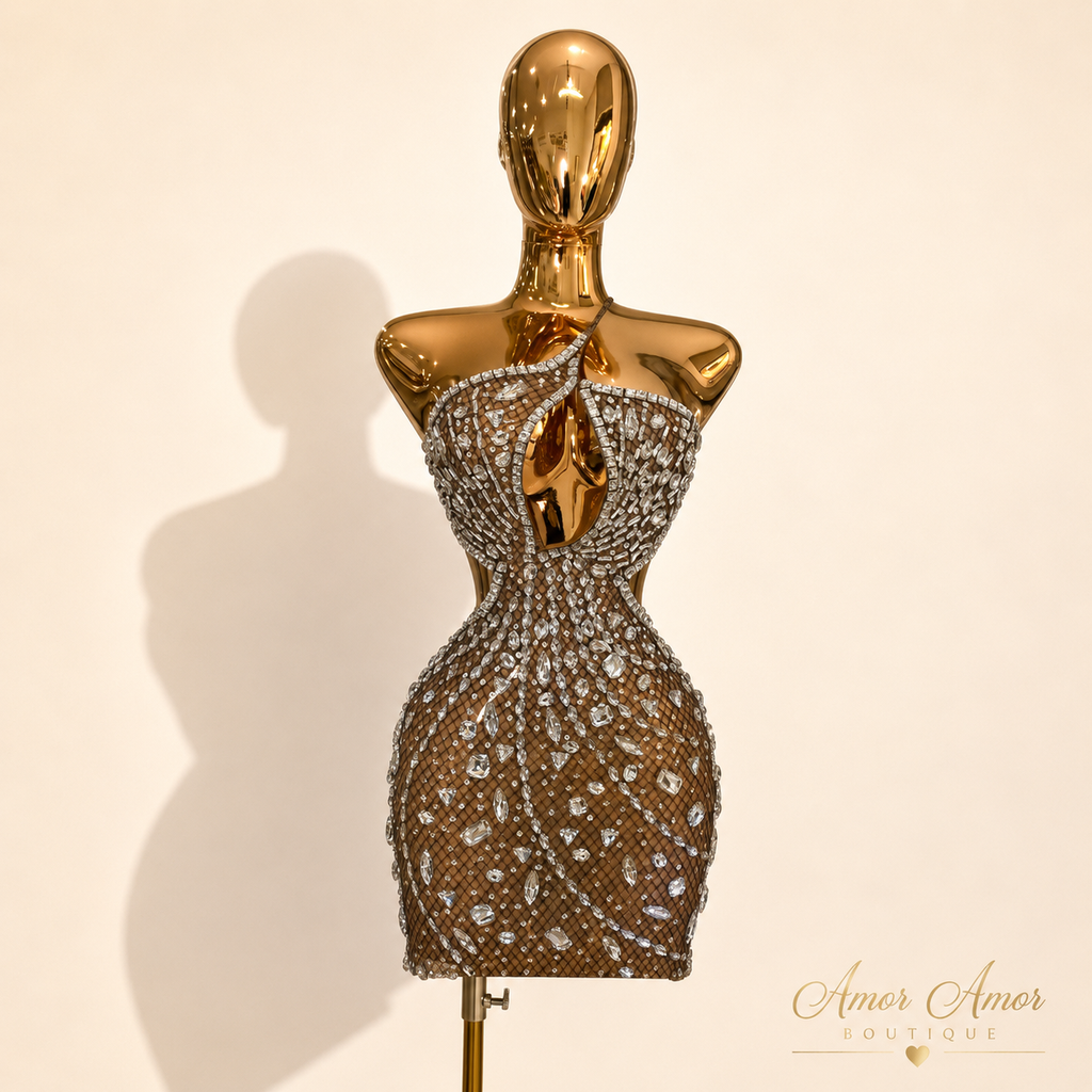 VESTIDO CORAZÓN RUBÍ
