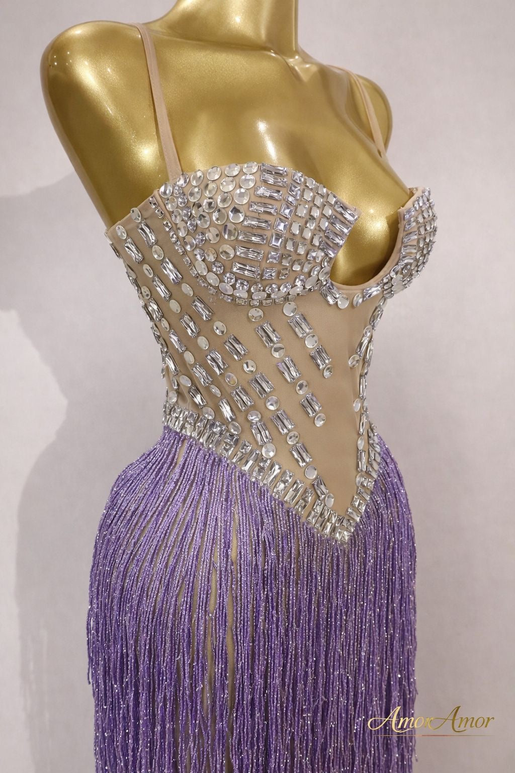 Vestido Aura Lavanda