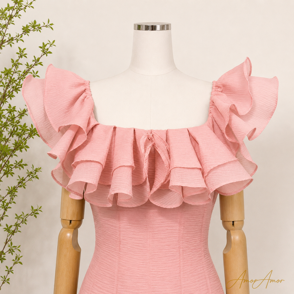 VESTIDO PRINCESA OFF SHOULDER