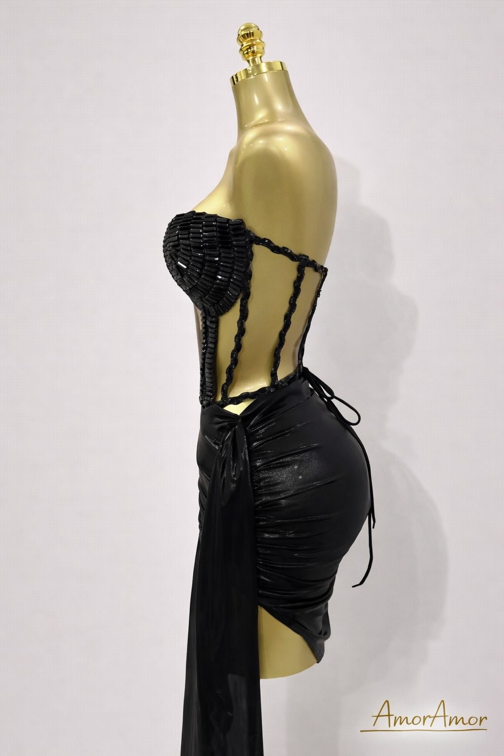 Conjunto Noir Crystal