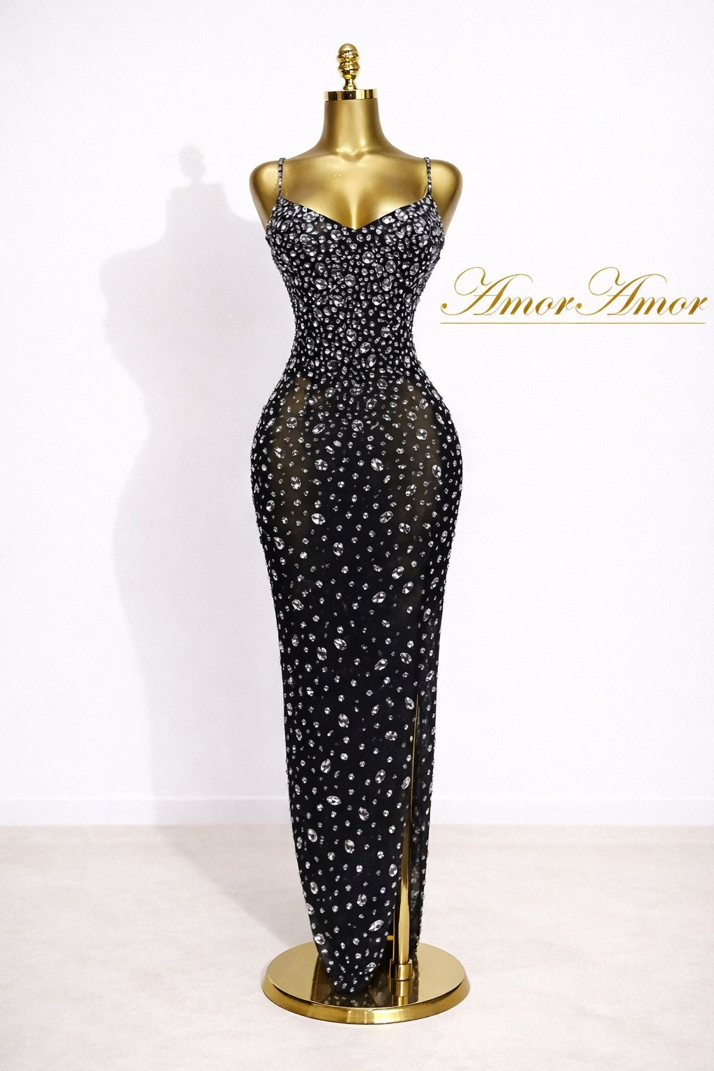 Vestido Crystal Elegance