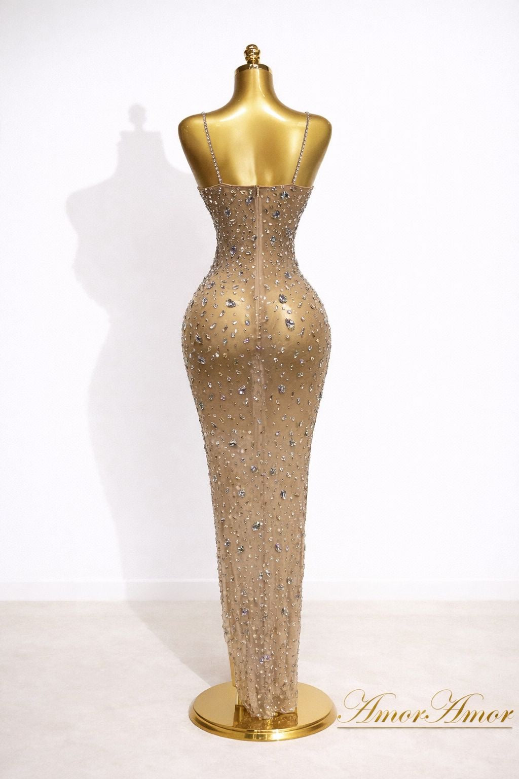 Vestido Crystal Elegance