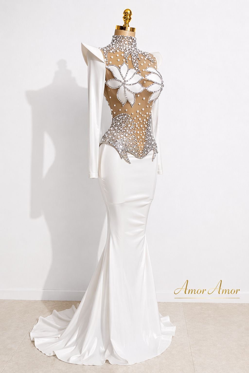 Vestido Sirena Crystal