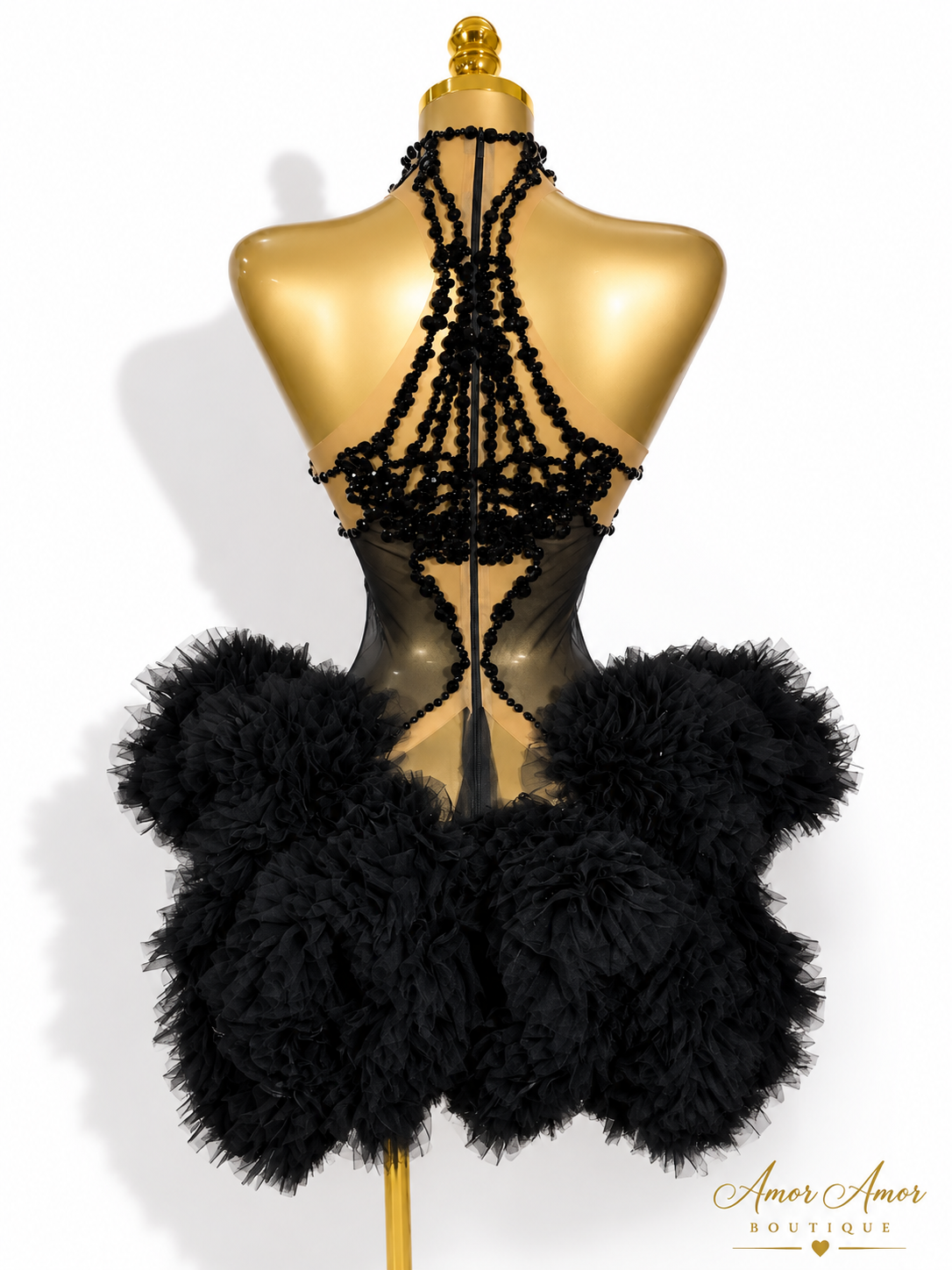 Vestido Reina Obsidiana