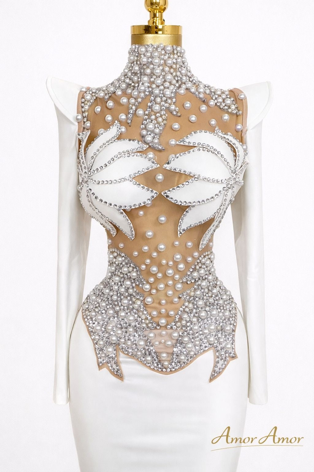 Vestido Sirena Crystal