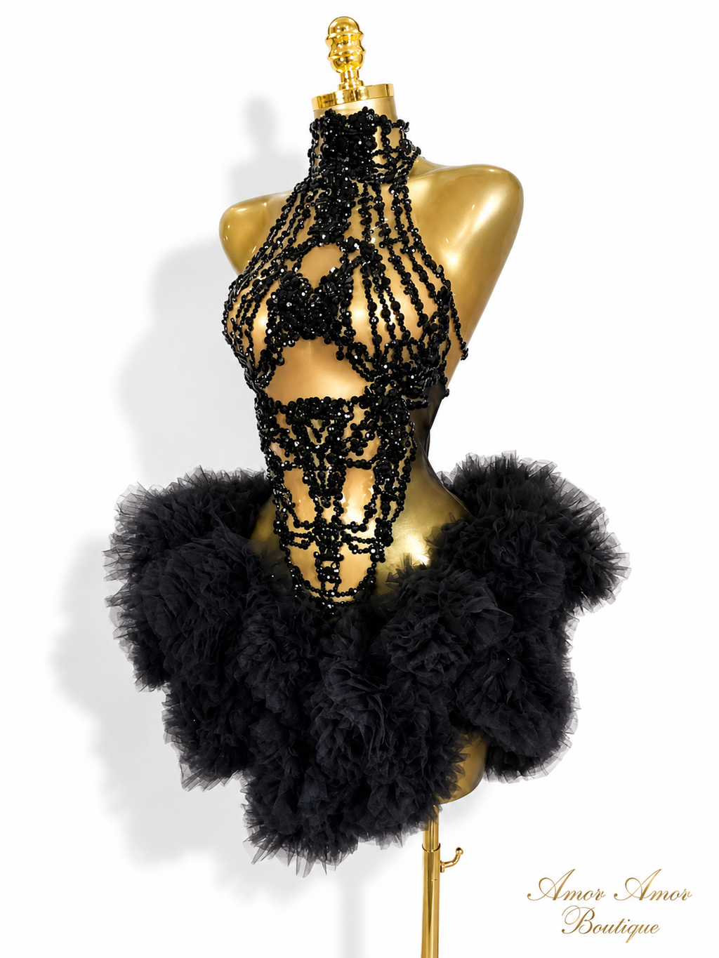 Vestido Reina Obsidiana
