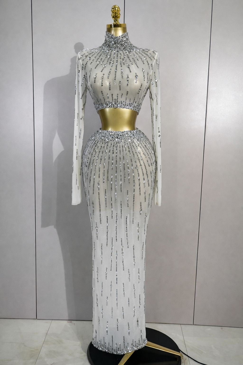conjunto de crystales strech
