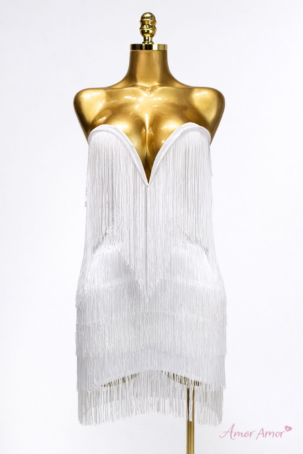 Bandaje vestido flecos