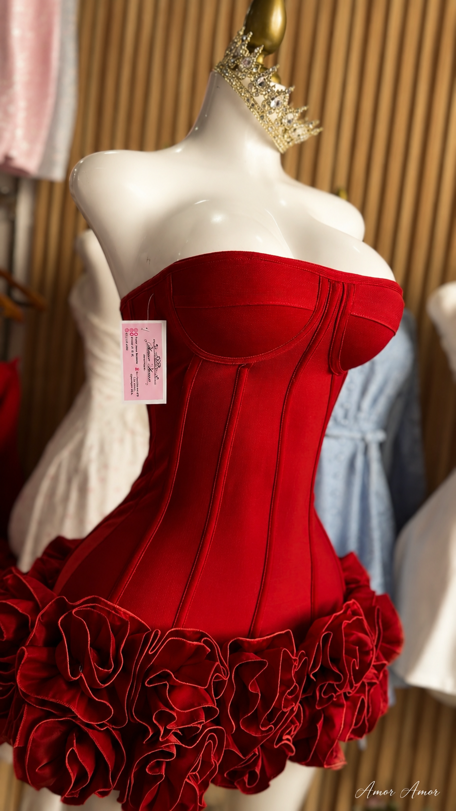 VESTIDO ROSA ROYALE