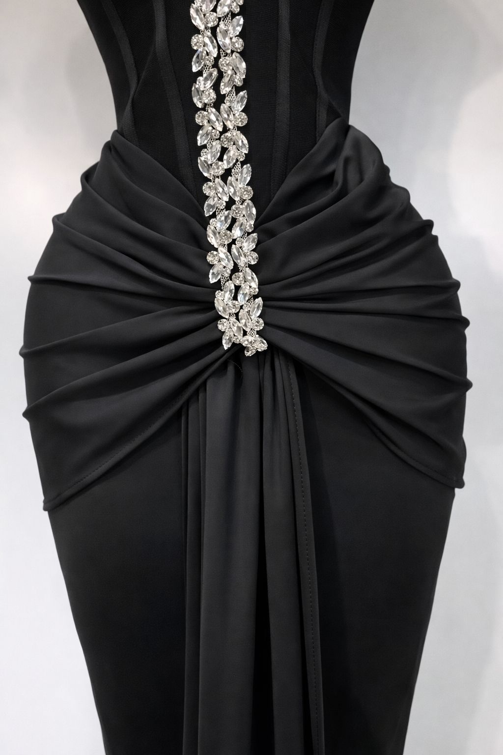 VESTIDO OBSIDIANA CRISTAL
