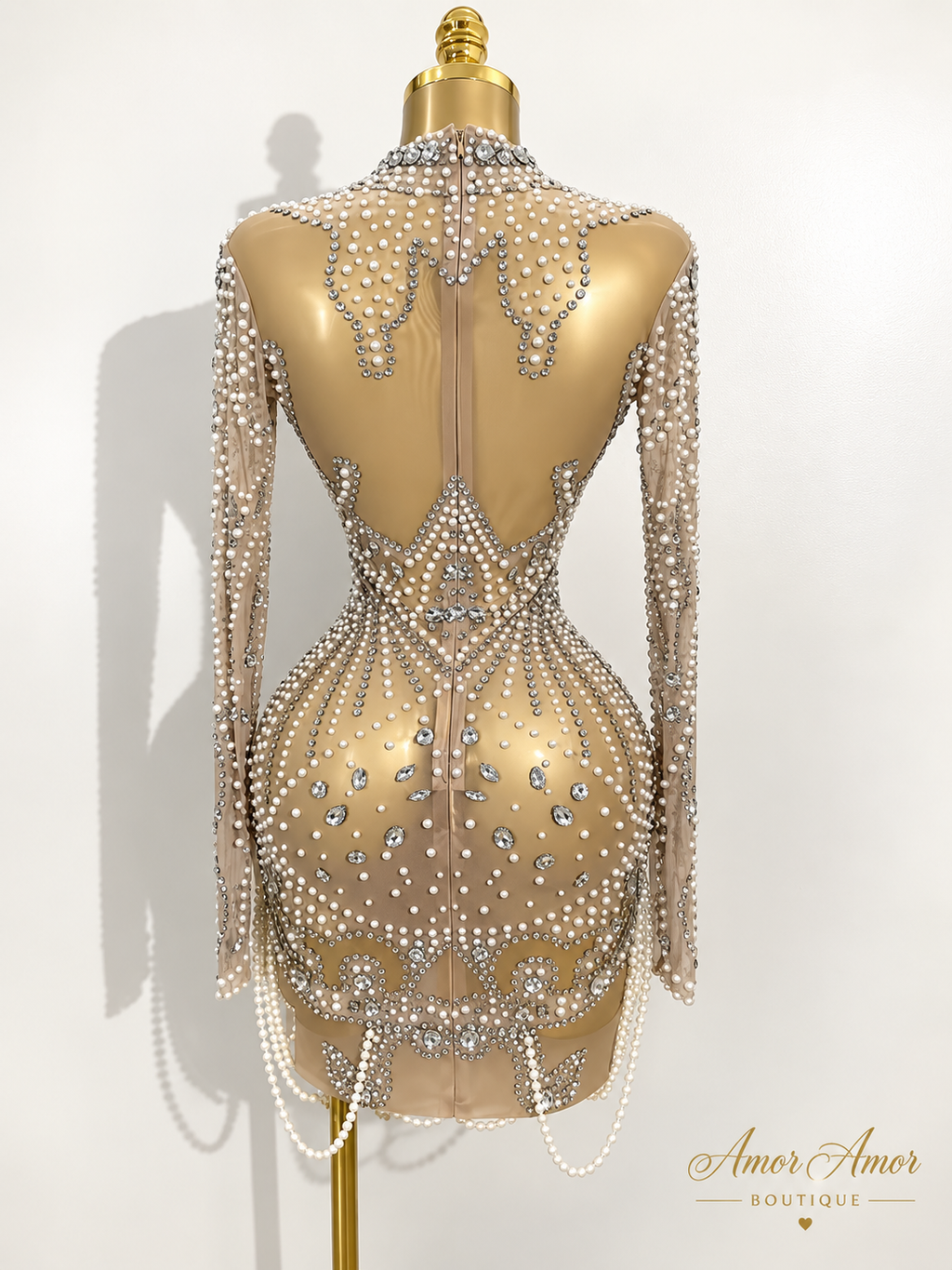 VESTIDO ROYAL PEARL DIAMOND