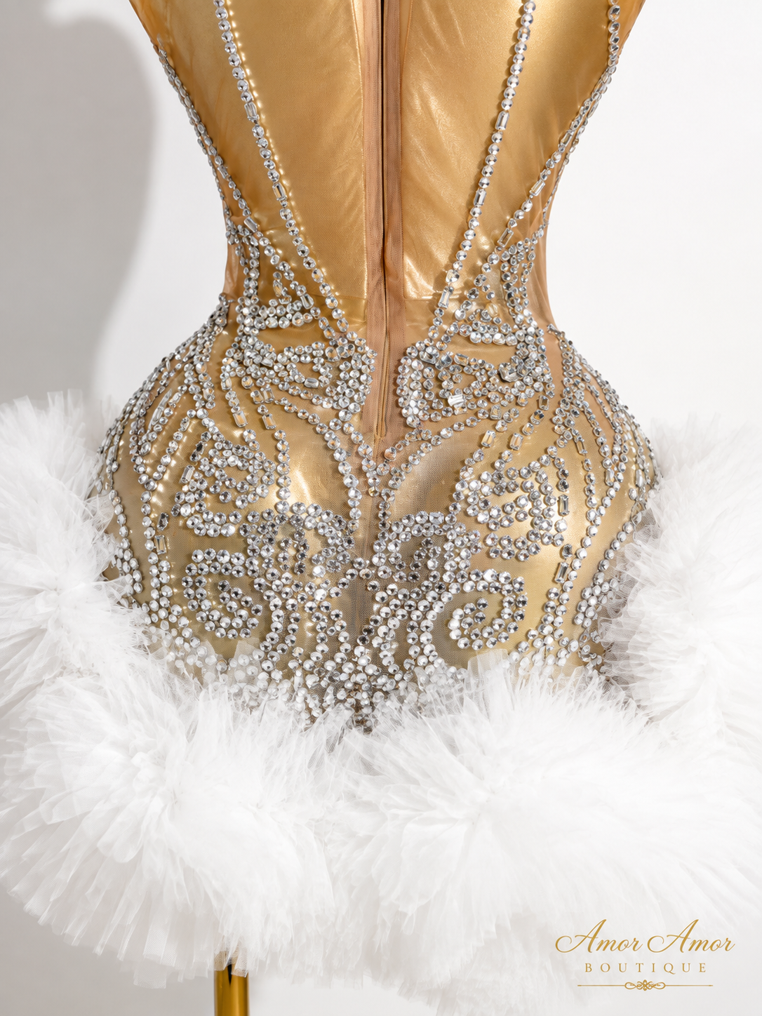 Vestido Crystal Swan