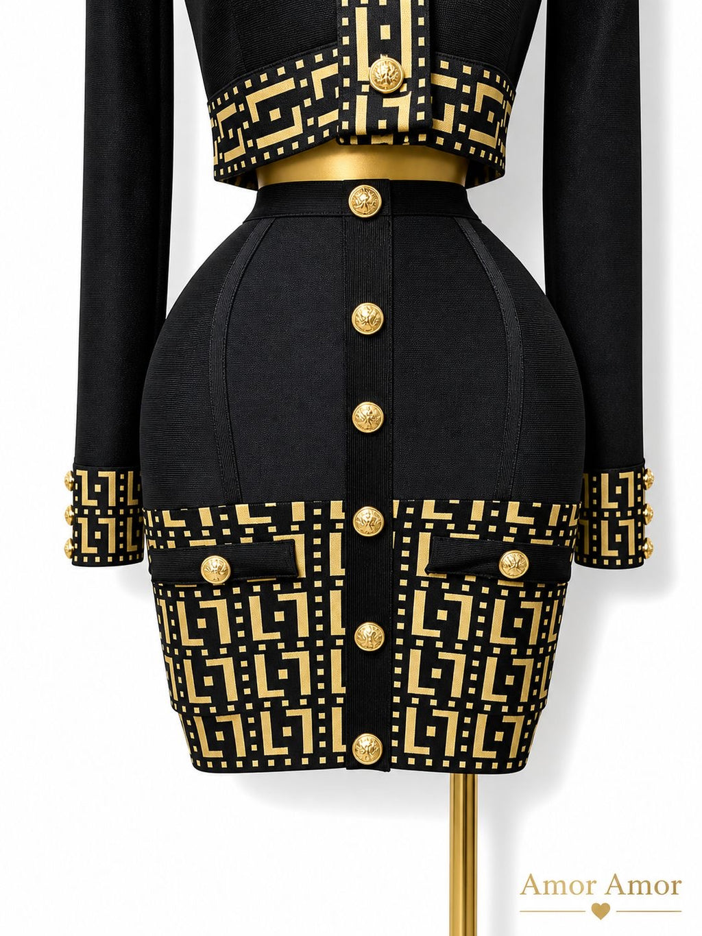 Conjunto Royal Noir