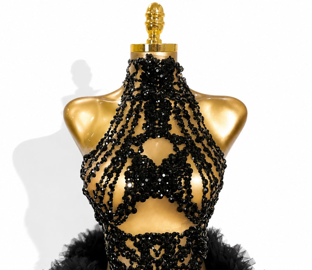 Vestido Reina Obsidiana