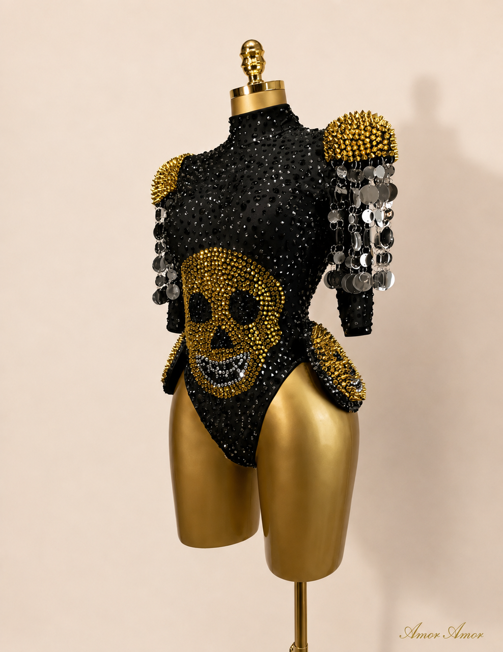 DISFRAZ BODY "GOLDEN SKULL" - EDICIÓN HALLOWEEN COUTURE
