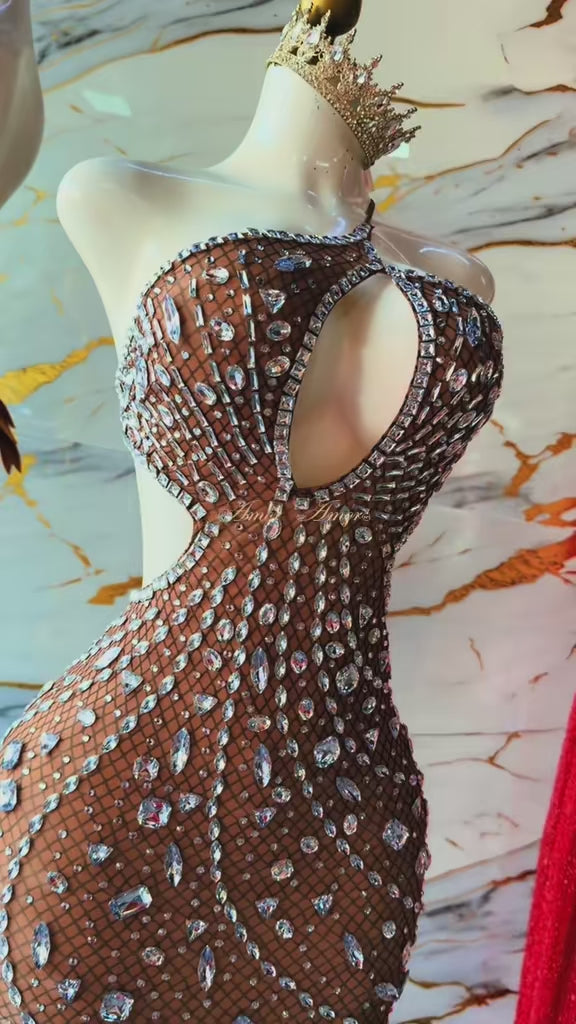VESTIDO CORAZÓN RUBÍ